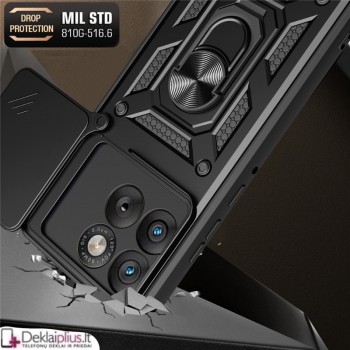 5in1 smūgiams atsparus dėklas su kameros apsauga - juodas (Motorola Edge 70) 5in1 smūgiams atsparus dėklas su kameros apsauga - juodas (Motorola Edge 70)